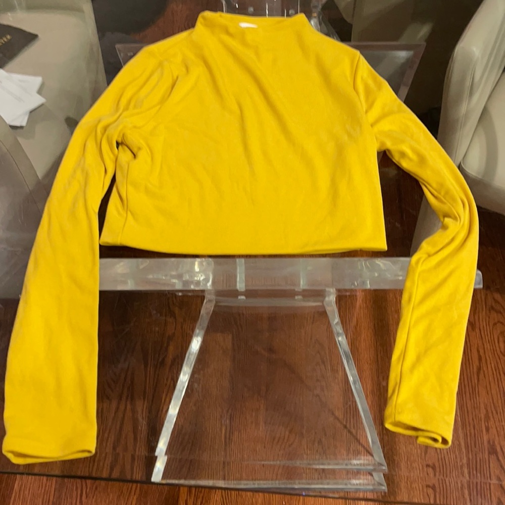 Better Be Medium Mustard Long Sleeve Shirt